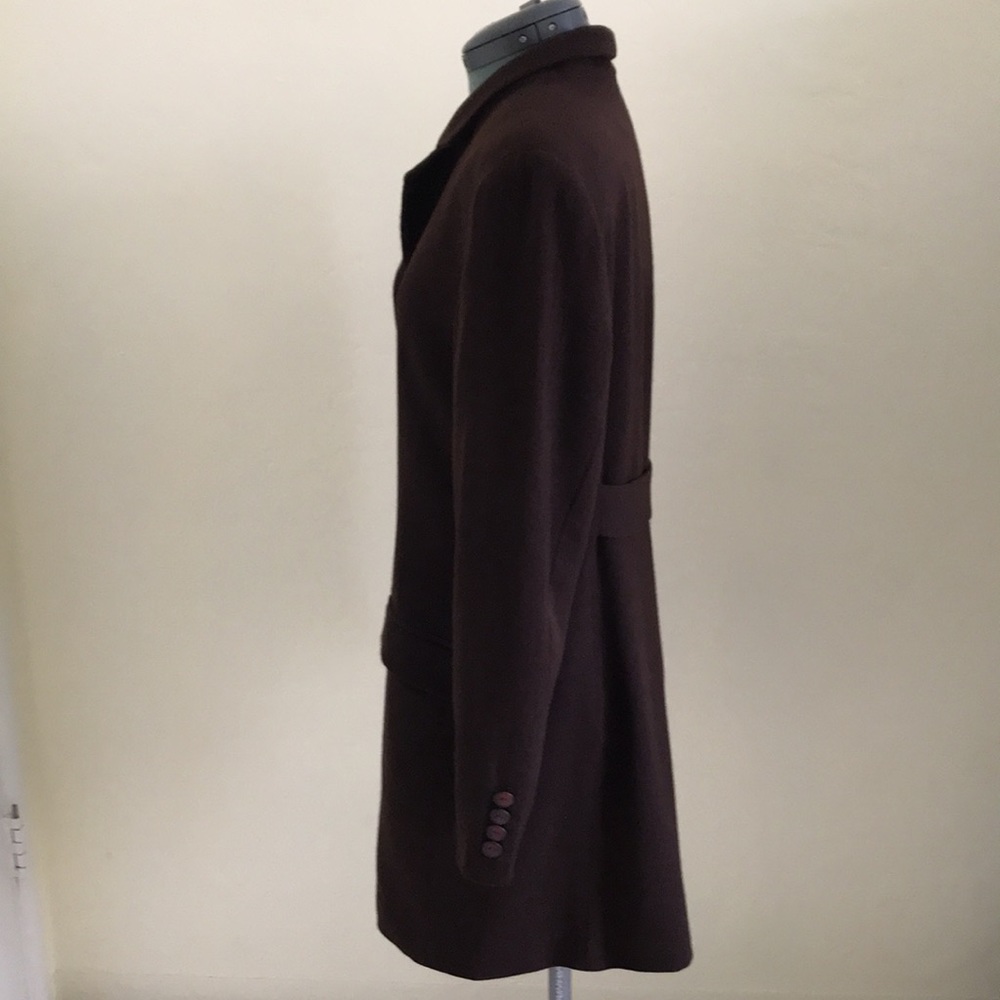 Rich Brown Wool Lined Jacket - image 4